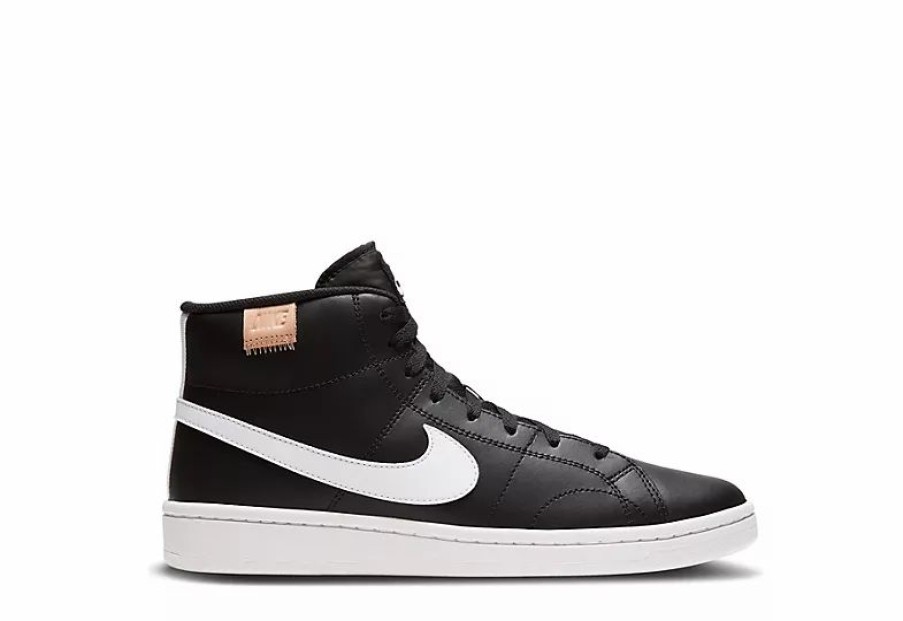 * Nike Mens Court Royale 2 Mid Sneaker Black Men