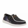 * Heydude Womens Wendy Slip On Sneaker Dark Blue Women