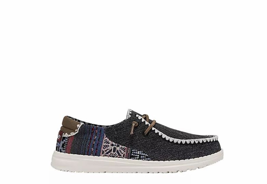 * Heydude Womens Wendy Slip On Sneaker Dark Blue Women