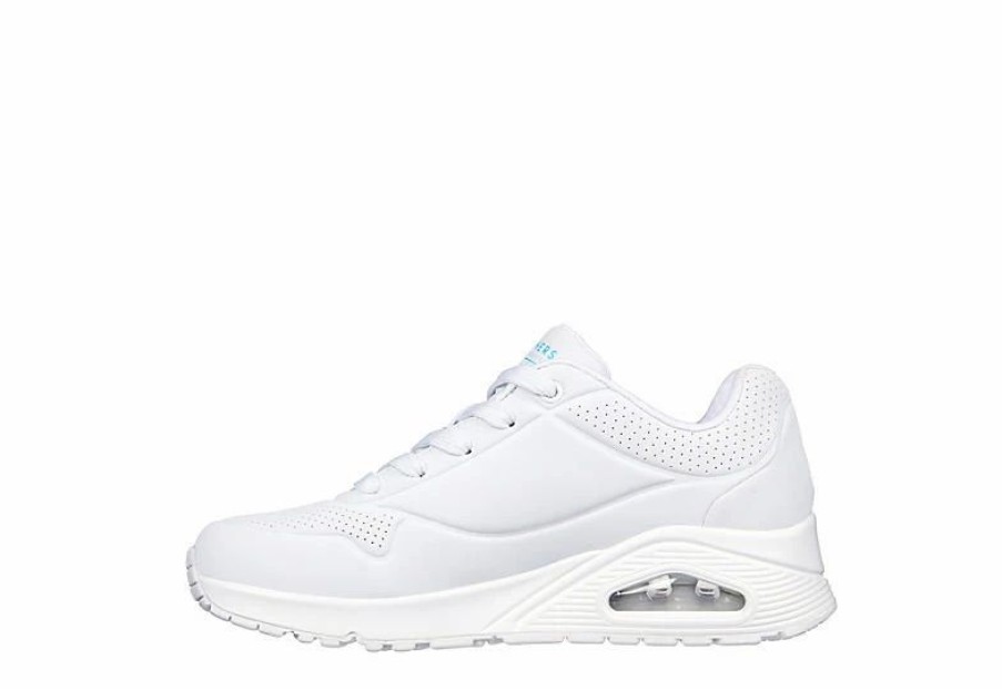 * Skechers Womens Uno 2 Sneaker White Women