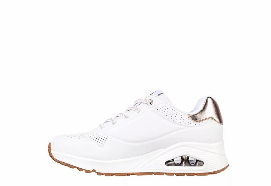 * Skechers Womens Uno Sneaker White Women