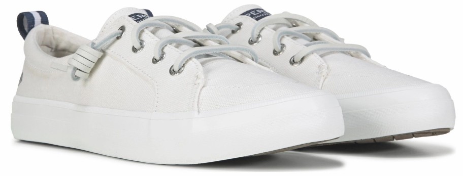 * Women'S Crest Vibe Canvas Sneaker White Women