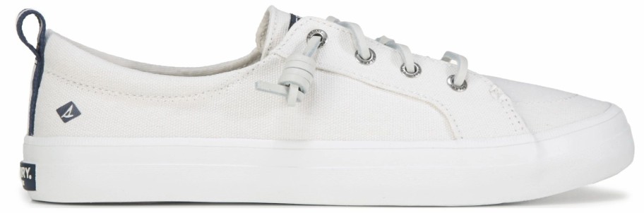 * Women'S Crest Vibe Canvas Sneaker White Women