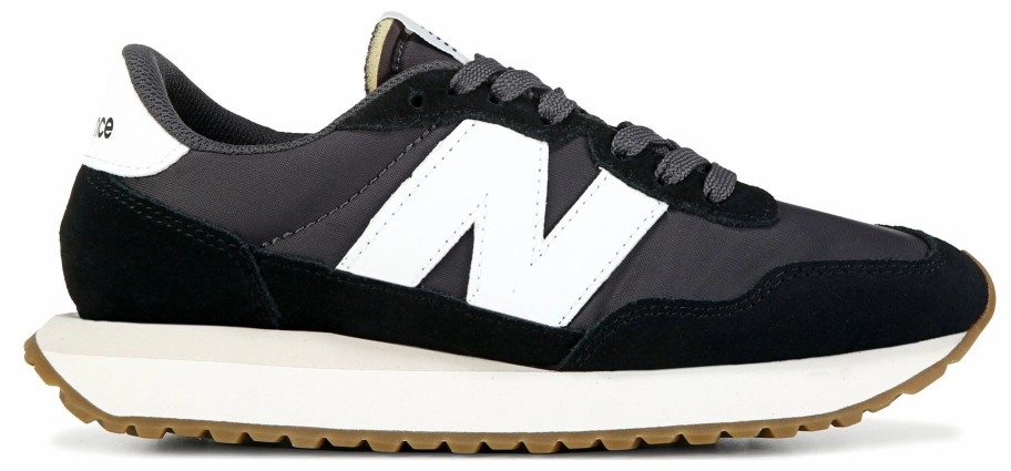 * &New Women'S 237 Retro Sneaker Black/White/Gum Women