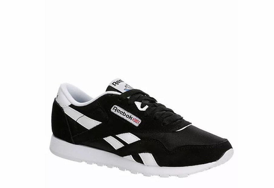 * Reebok Womens Cl Nylon Sneaker Black Women