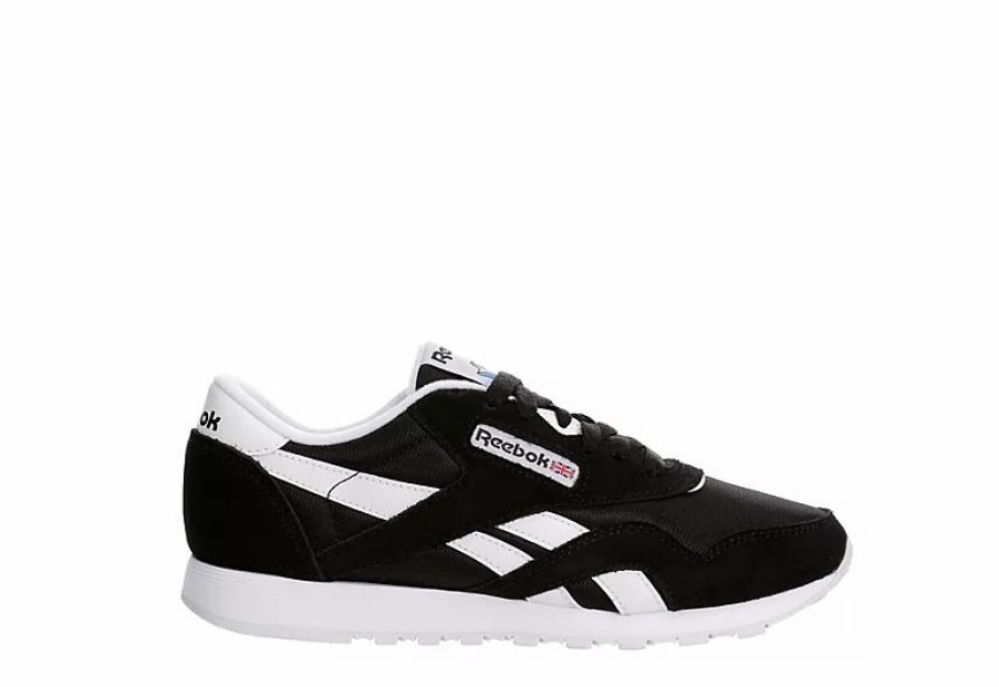 * Reebok Womens Cl Nylon Sneaker Black Women