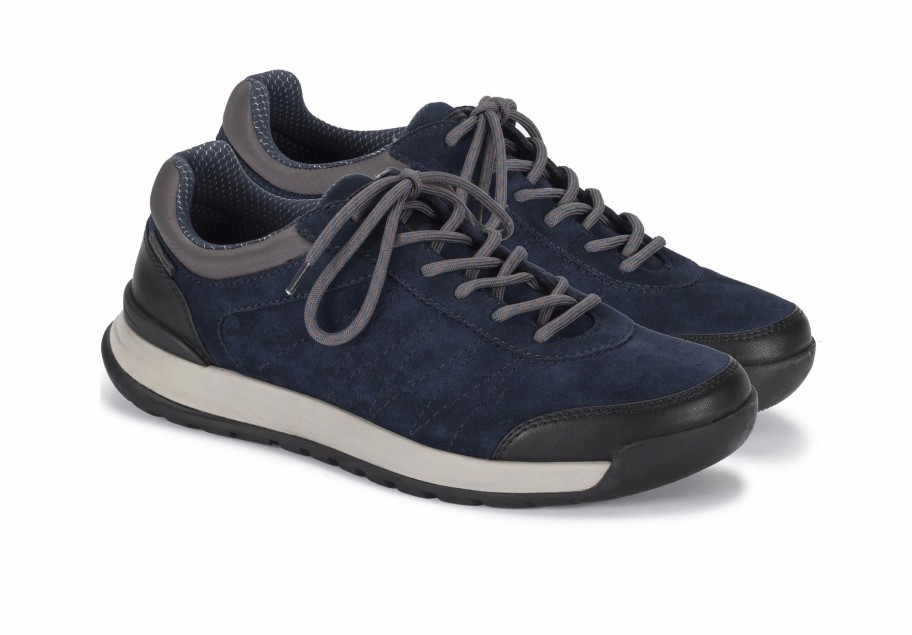 * Men'S Newton Sneaker Navy Multi Suede Men