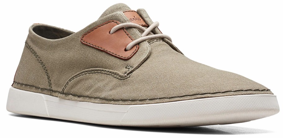 * Men'S Gereld Medium/Wide Casual Sneaker Olive Fabric Men