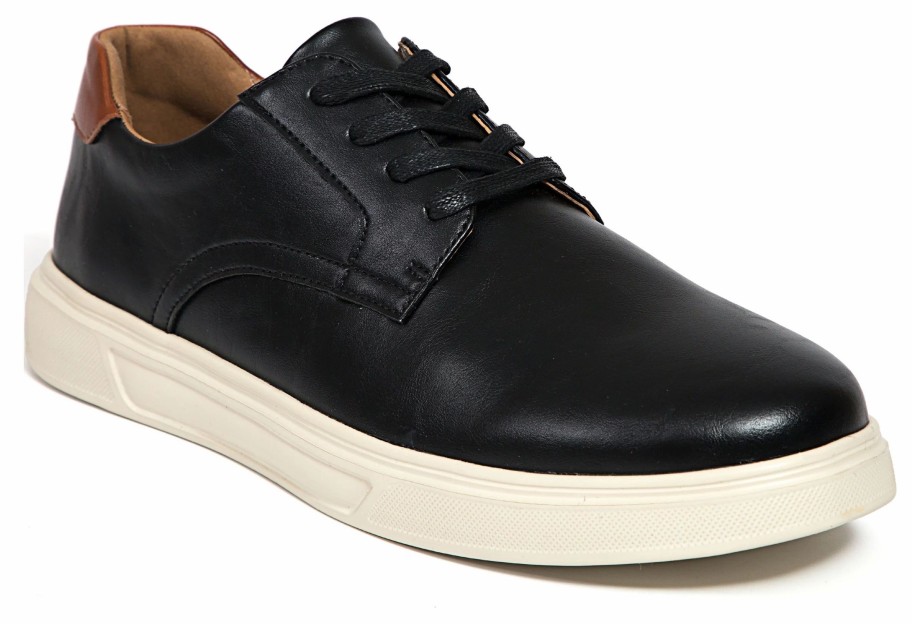 * Men'S Albany Medium/Wide Casual Sneaker Black Men