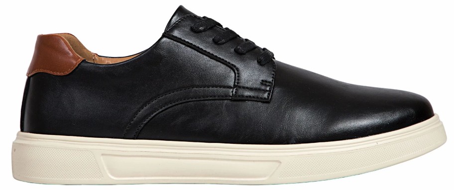 * Men'S Albany Medium/Wide Casual Sneaker Black Men