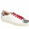 * Journee Collection Womens Erica Sneaker Zebra Women