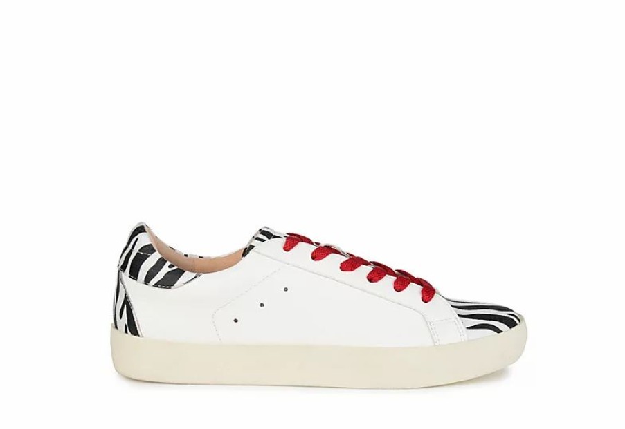 * Journee Collection Womens Erica Sneaker Zebra Women