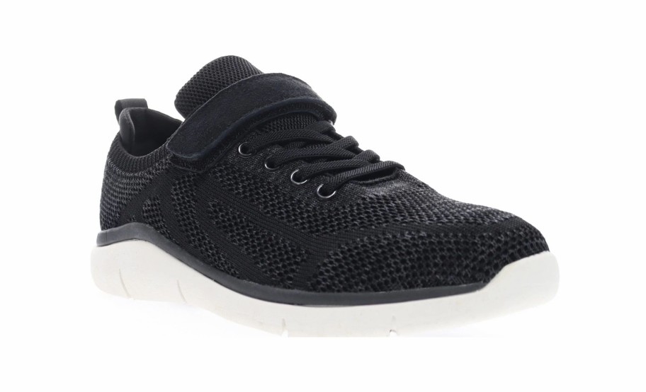 * Women'S Stevie Narrow/Medium/Wide/Xx-Wide Strap Sneaker Black Fabric Women