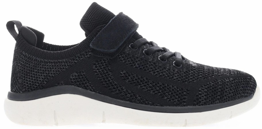 * Women'S Stevie Narrow/Medium/Wide/Xx-Wide Strap Sneaker Black Fabric Women