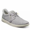 * Florsheim Mens Crossover Canvas Plain Toe Slip On Sneaker Grey Men