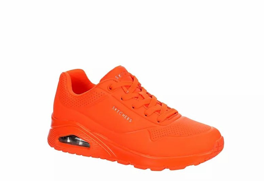 * Skechers Womens Uno Sneaker Orange Women