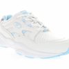 * Women'S Stability Walker Medium/X-Wide/Xx-Wide Sneaker White/Light Blue Leather Women