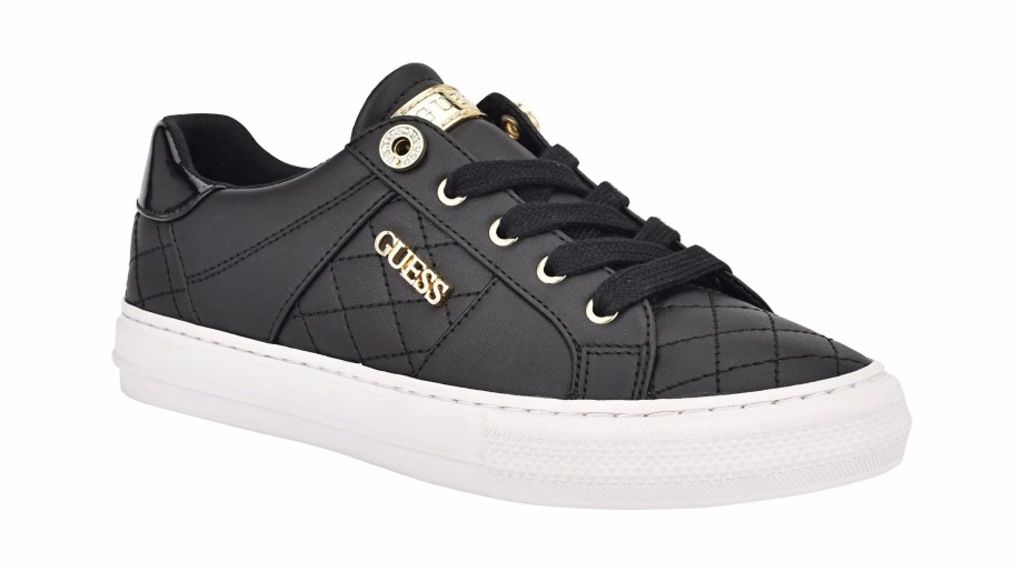 * Guess Women'S Loven Sneaker Black/Black Women