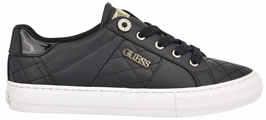 * Guess Women'S Loven Sneaker Black/Black Women