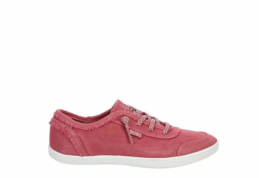 * Skechers Womens B Cute Clean Life Slip On Sneaker Red Women