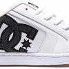 * Dc Men'S Net Skate Shoe White/Grey/Grey Men