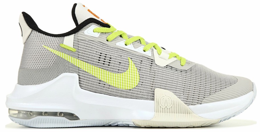 * Nike Air Impact 3 Basketball Shoe Grey/Green Men