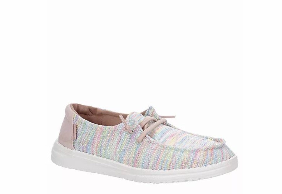 * Heydude Girls Wendy Youth Sox Slip On Sneaker Multicolor Girls