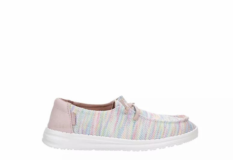 * Heydude Girls Wendy Youth Sox Slip On Sneaker Multicolor Girls