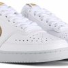 * Nike Women'S Court Vision Low Sneaker White/Gold Women