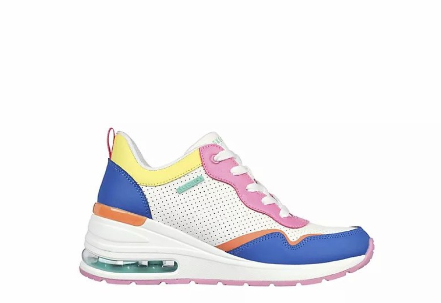 * Skechers Womens Million Air Hotter Air Sneaker Multicolor Women