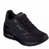 * Skechers Womens Million Air Elevated Air Sneaker Black Women