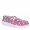 * Heydude Girls Wendy Youth Rise Slip On Sneaker Purple Girls