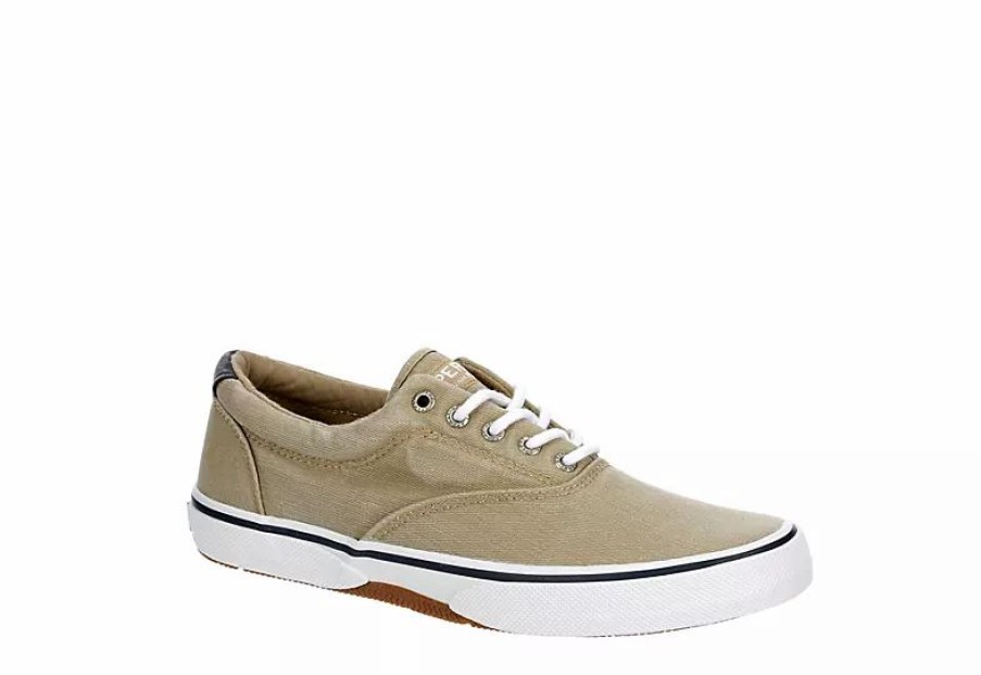 * Sperry Mens Halyard Cvo Sneaker Khaki Men