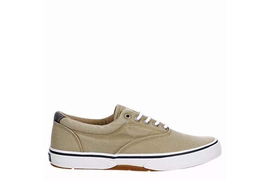 * Sperry Mens Halyard Cvo Sneaker Khaki Men