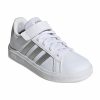 * Kids' Grand Court 2.0 Sneaker Little Kid White/Matte Silver/Matte Silve Boys