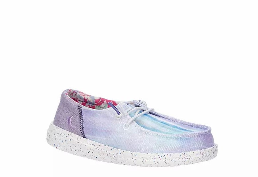 * Heydude Girls Wendy Youth Slip On Sneaker Multicolor Girls