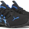 * Puma Kids' Axelion Sneaker Little Kid Black/Royal Boys