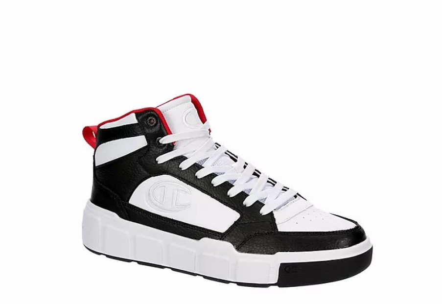 * Champion Mens Drome Ventor Mid Sneaker White Men