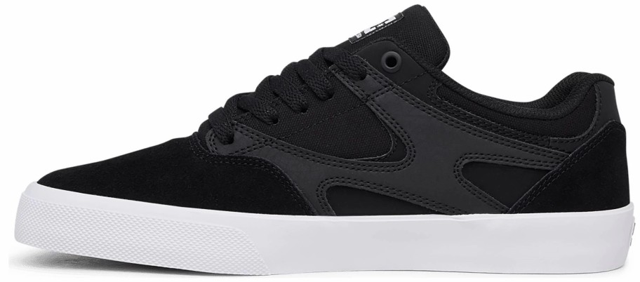 * Dc Men'S Kalis Vulc Skate Shoe Black/White Men