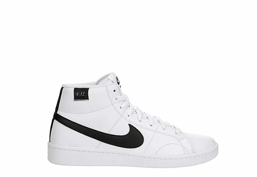 * Nike Mens Court Royal 2 Mid Sneaker White Men