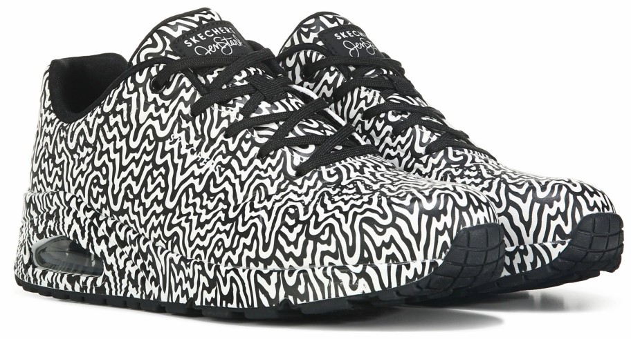 * Women'S Jen Stark Uno Infinite Drip Sneaker Black/White Drip Women