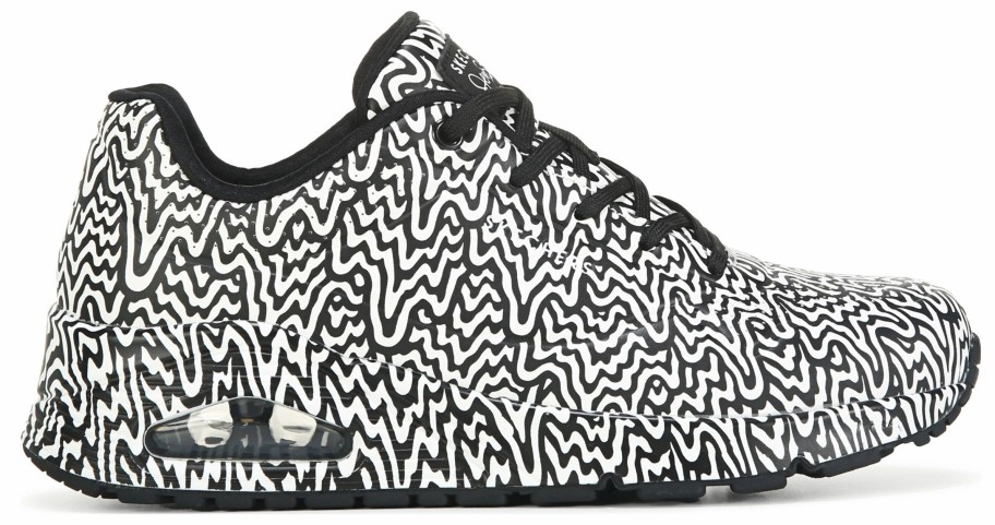 * Women'S Jen Stark Uno Infinite Drip Sneaker Black/White Drip Women