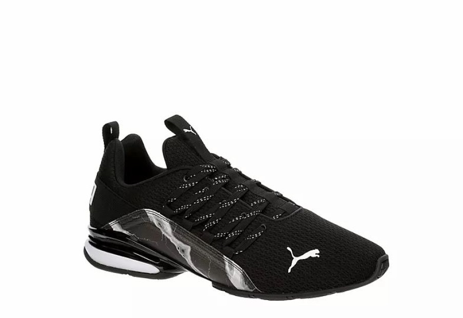 * Puma Mens Axelion Sneaker Black Men