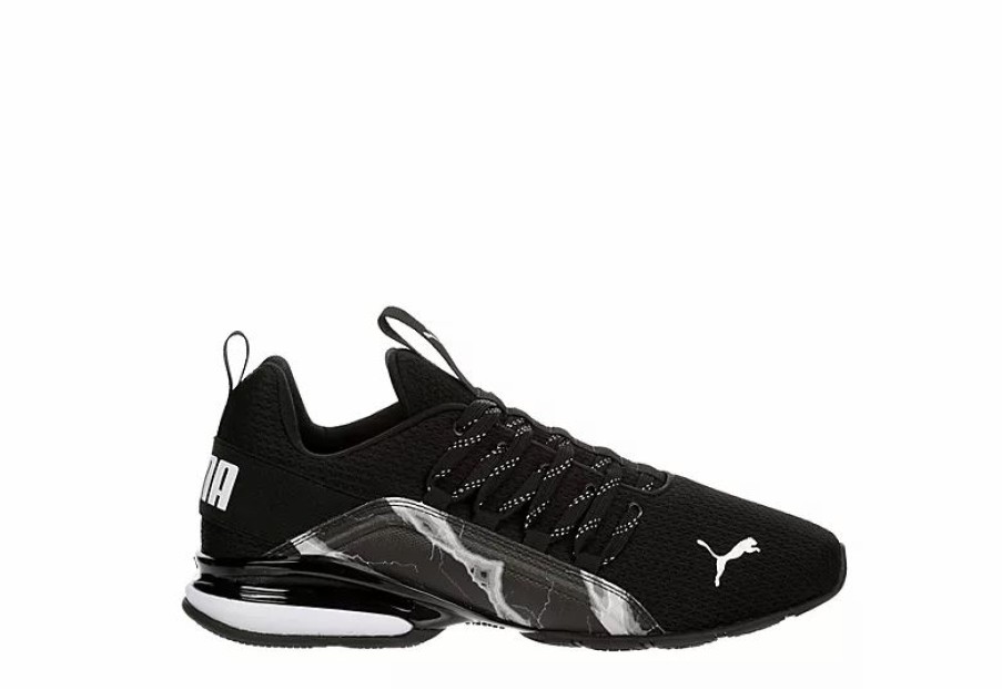 * Puma Mens Axelion Sneaker Black Men