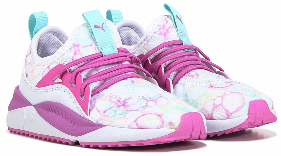 * Puma Kids' Pacer Future Allure Sneaker Toddler White/Orchid Girls