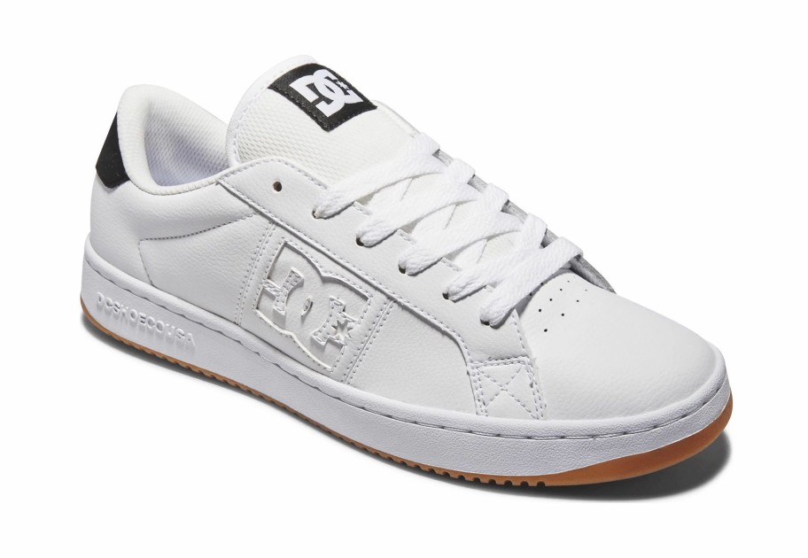 * Dc Men'S Striker Skate Shoe White/Black/Gum Men