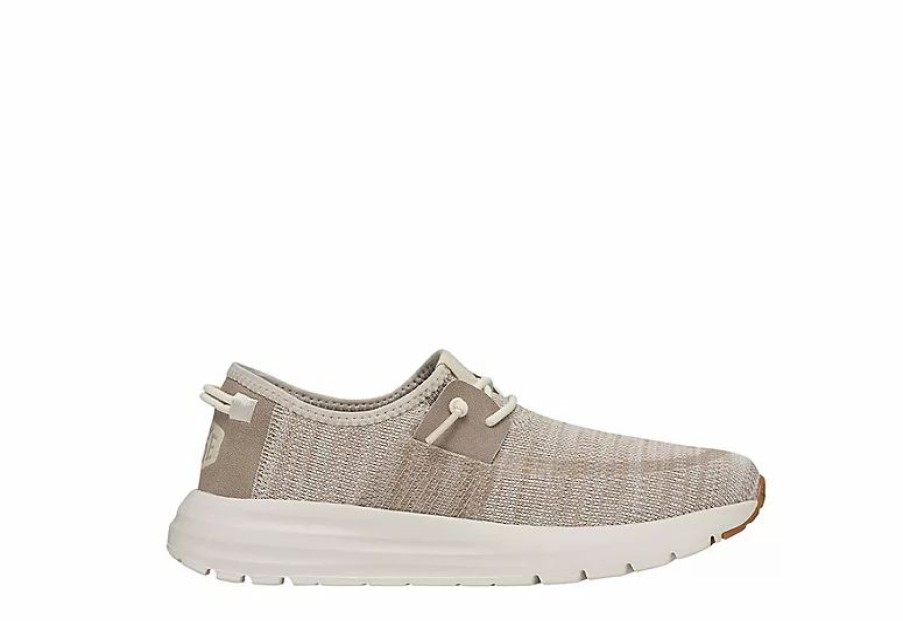 * Heydude Womens Sirocco Slip On Sneaker Natural Women