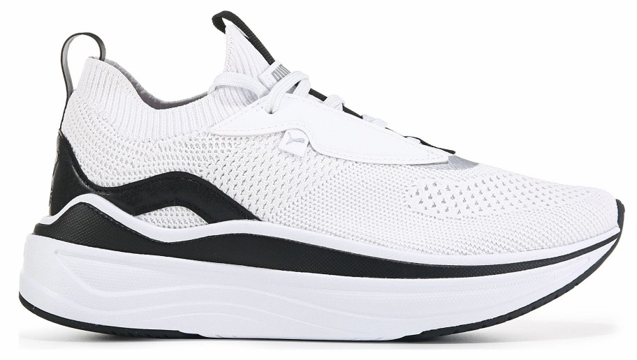 * Puma Women'S Softride Sophia Stacked Sneaker White/Black Women