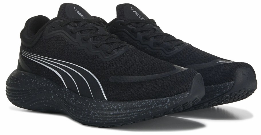 * Puma Men'S Scend Pro Running Shoe Black/Grey Men