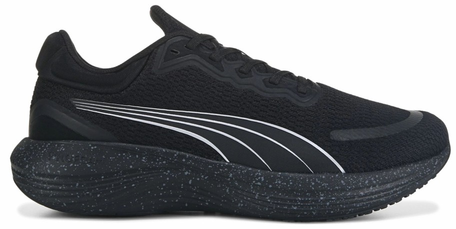 * Puma Men'S Scend Pro Running Shoe Black/Grey Men